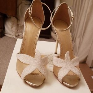 Charlotte Olympia Sandrine Starfish Beaded Sandals